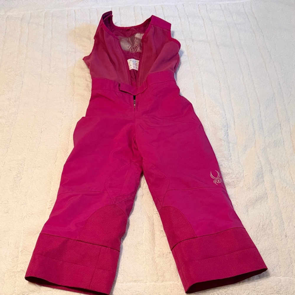 Kids Pink Overalls